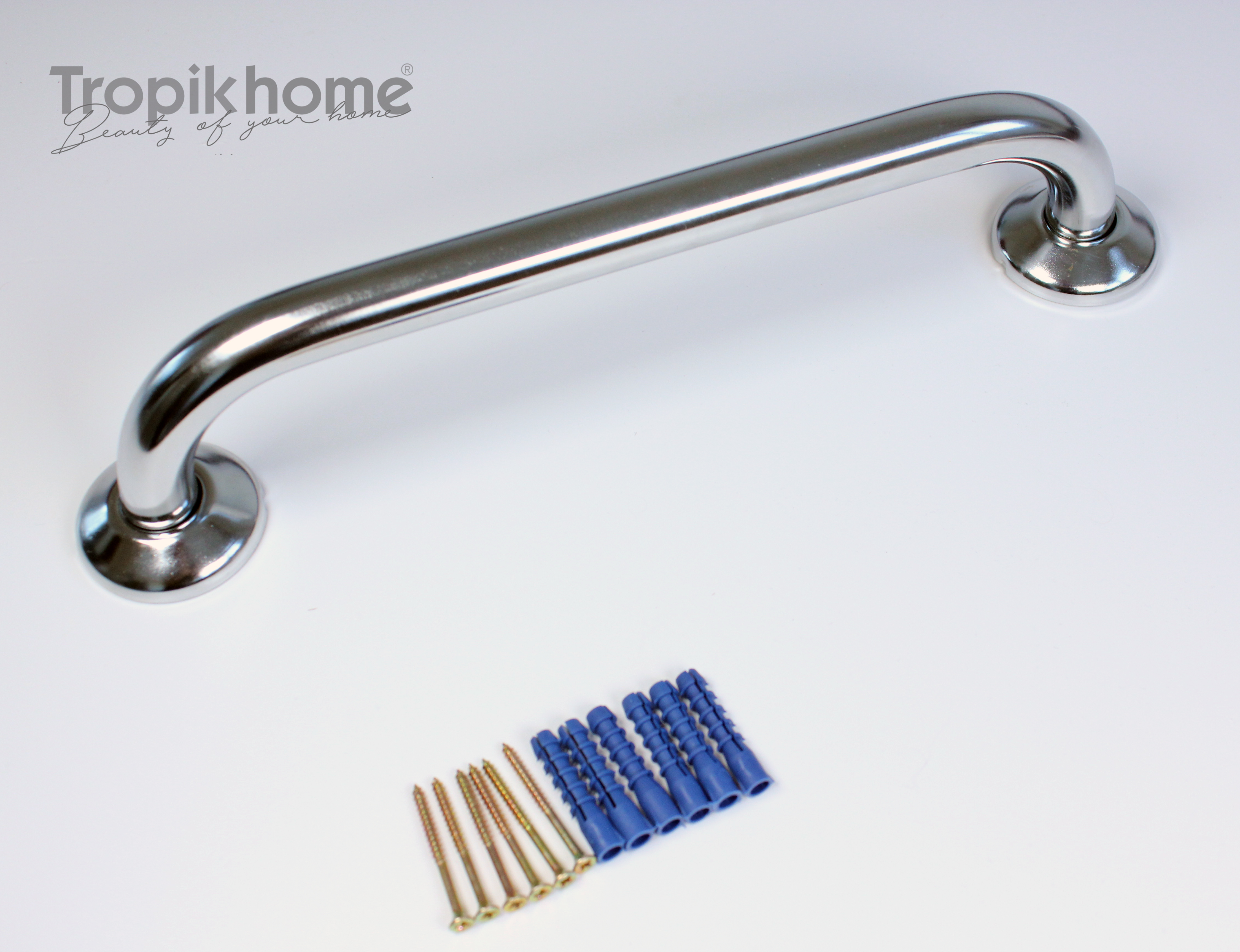 Tropik Home disabled grab rail bar handle for bathroom safety and mobility support
